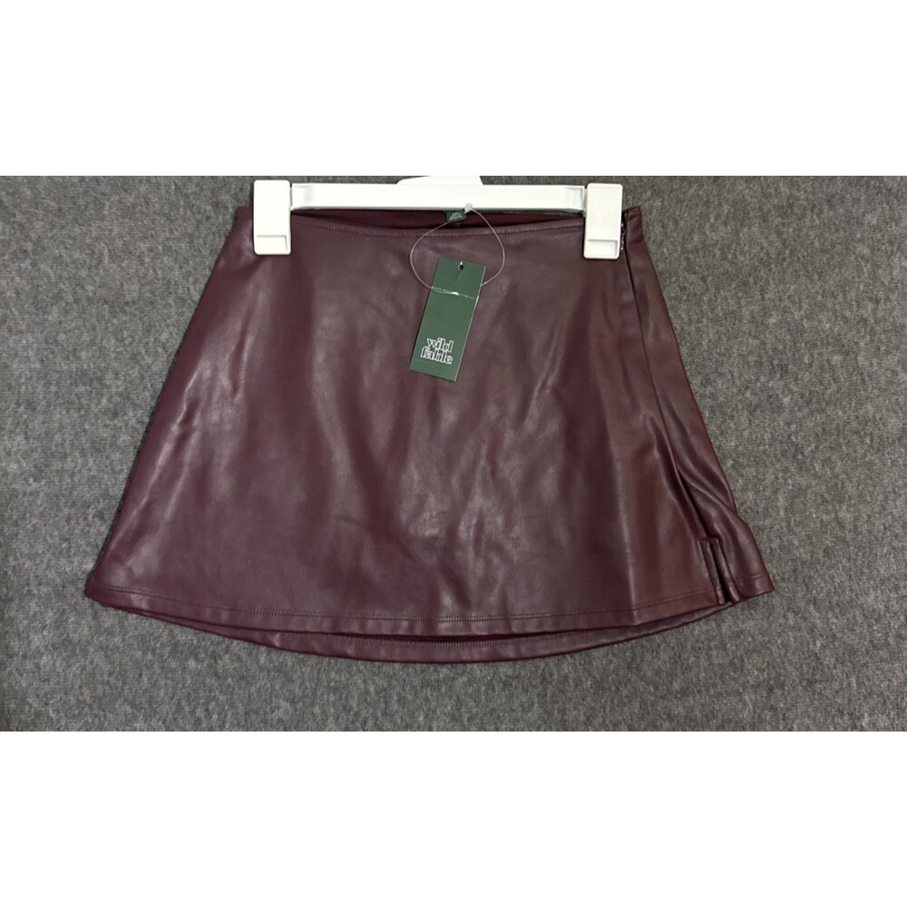 Wild Fable Women's Skirt Mini Fitted Brown xxs